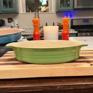 Le Creuset Oval Baking Dish in Palm - DISCONTINUED COLOR!!